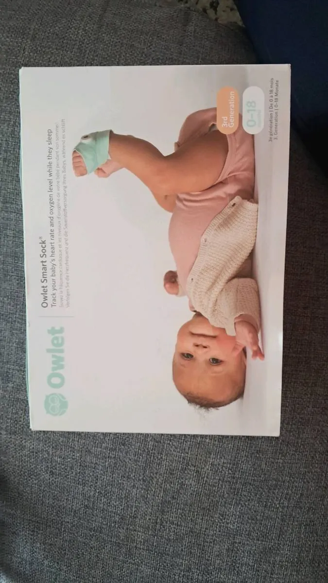 Owlet Smart sock/ monitor - Image 1