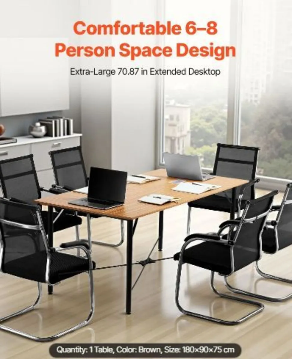 Conference Table, 1800 mm Office Meeting - Image 3