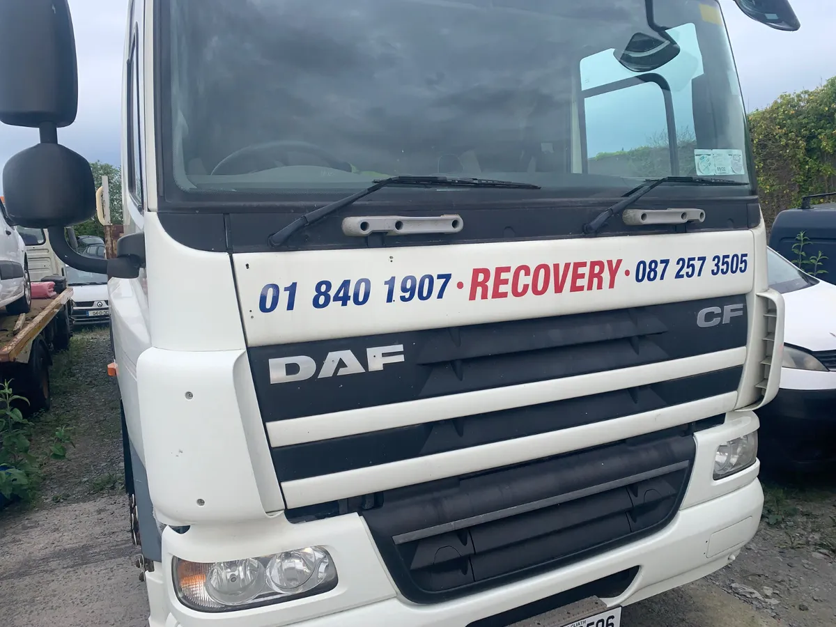 2008  DAF. CF WITH CRANE LOW MILAGE - Image 1