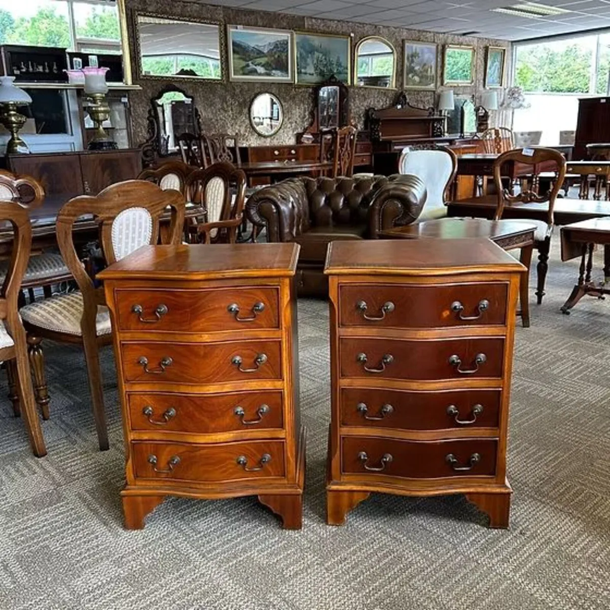Fabulous pair of chest lockers. Enclosed with four