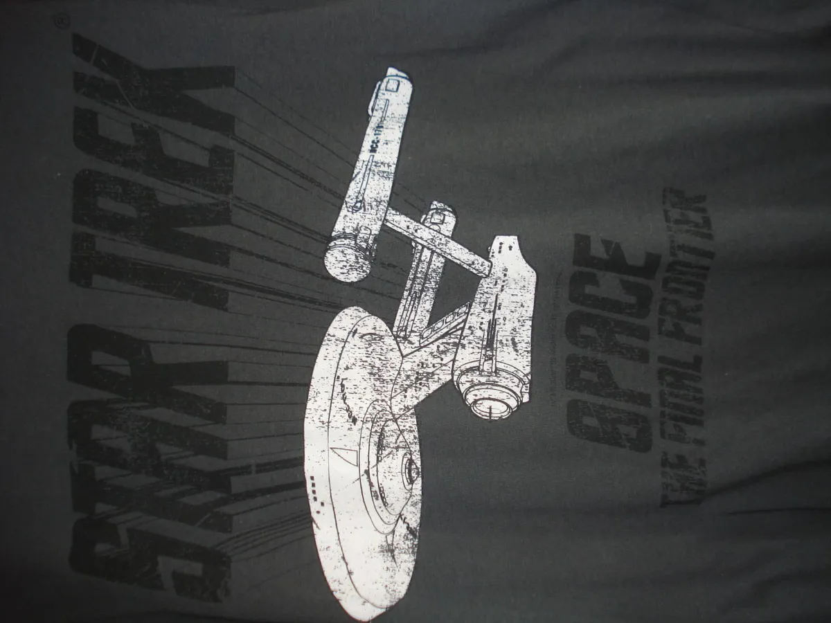VINTAGE STAR TREK THE FINAL FRONTIER T-SHIRT. - Image 2