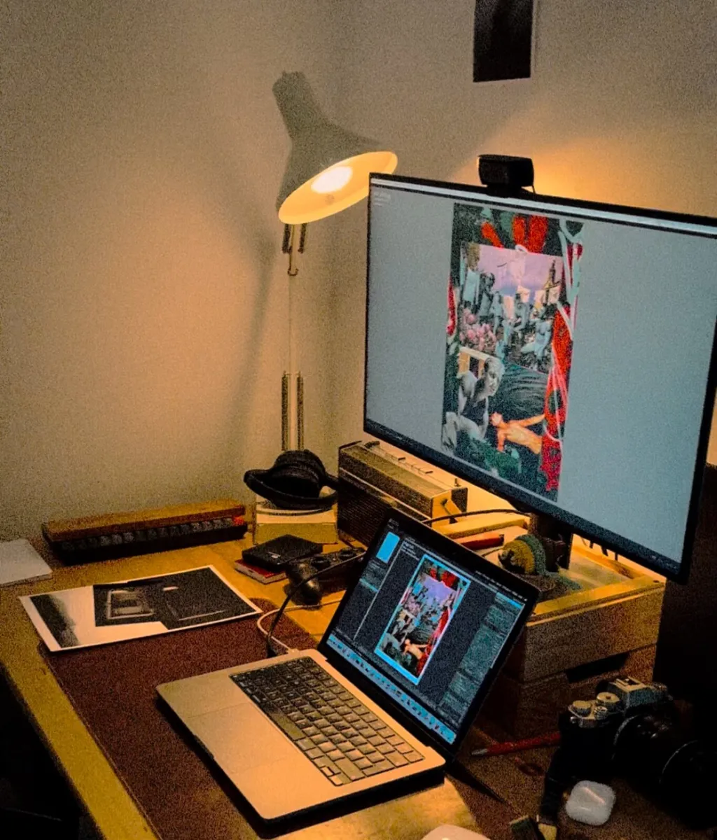 Vintage Desk Lamp - Image 1
