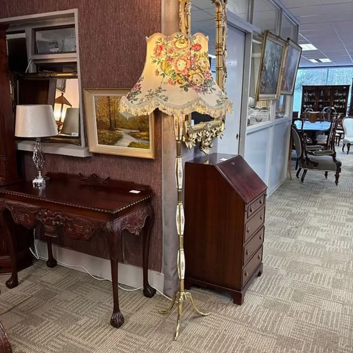 Fabulous mid to late 20th century tall vintage flo