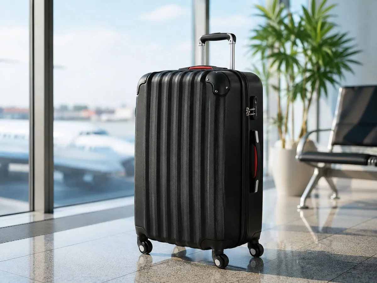 XL 90L Hard Shell Suitcase with 360deg Spinner Whe - Image 2