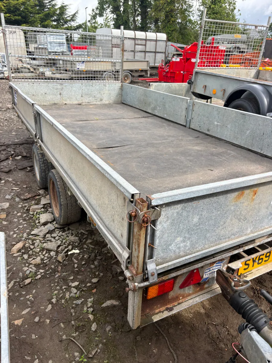 Ifor Williams 14ft dropside trailer - Image 2