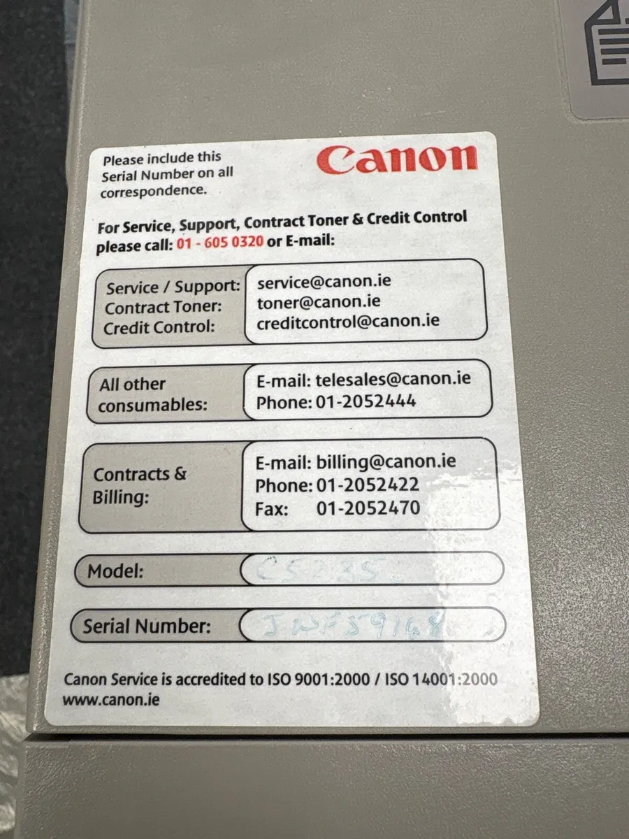 Free Cannon c5235i Printer - Image 2