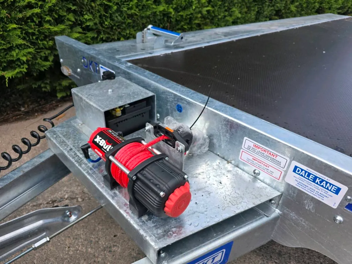Dale kane 16ft car recovery transporter trailer - Image 4