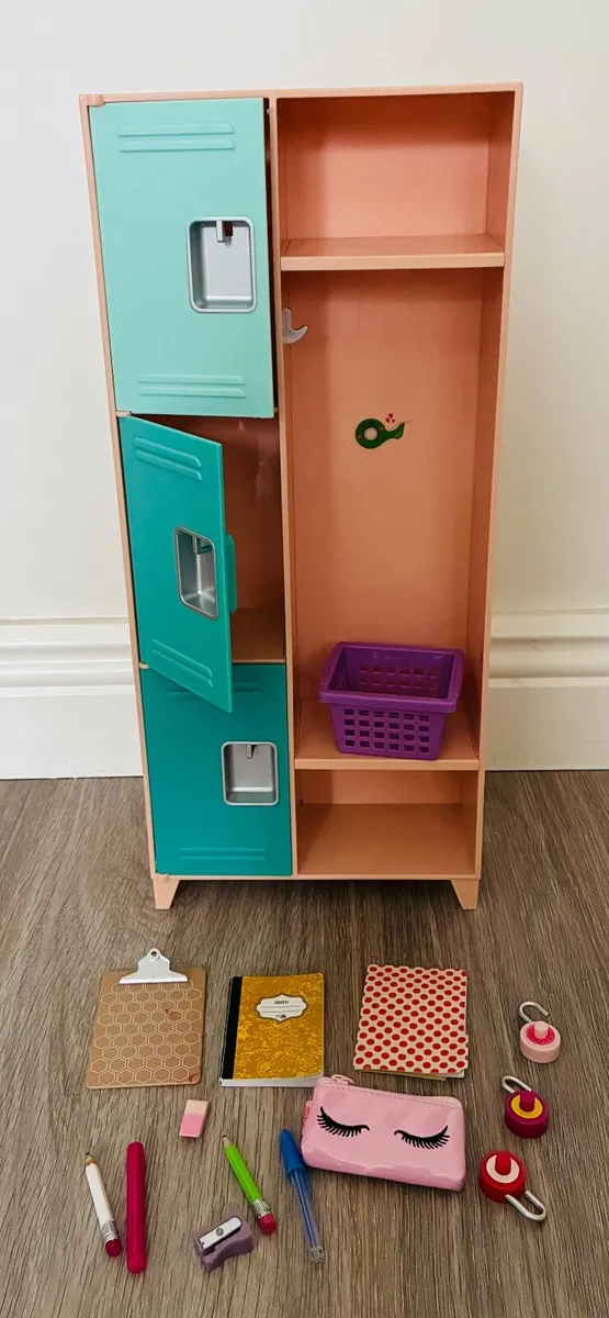 Our Generation Doll School Locker & Accessories - Image 3