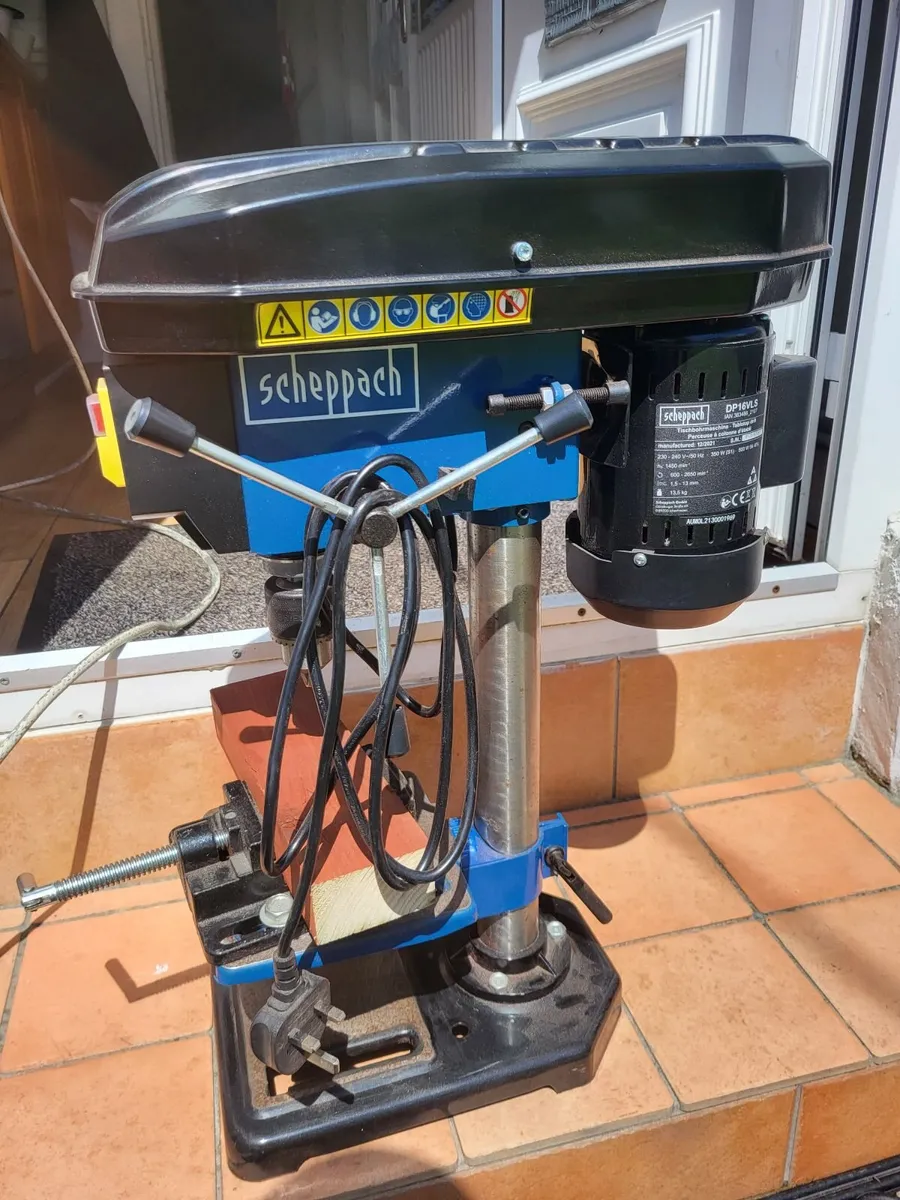 Scheppach DP16VLS Bench Drill - Image 1