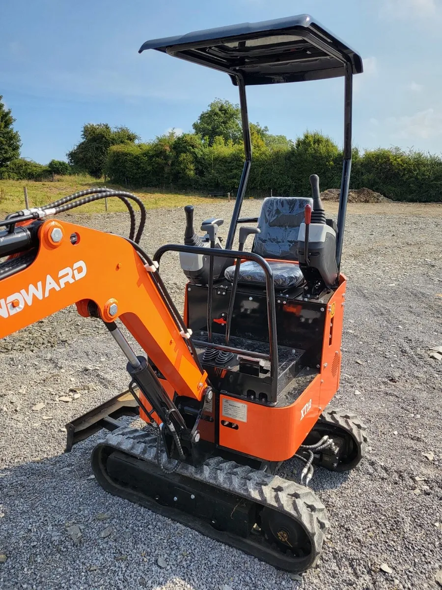 Landward XT12 Mini Digger 1.3 ton - Image 1