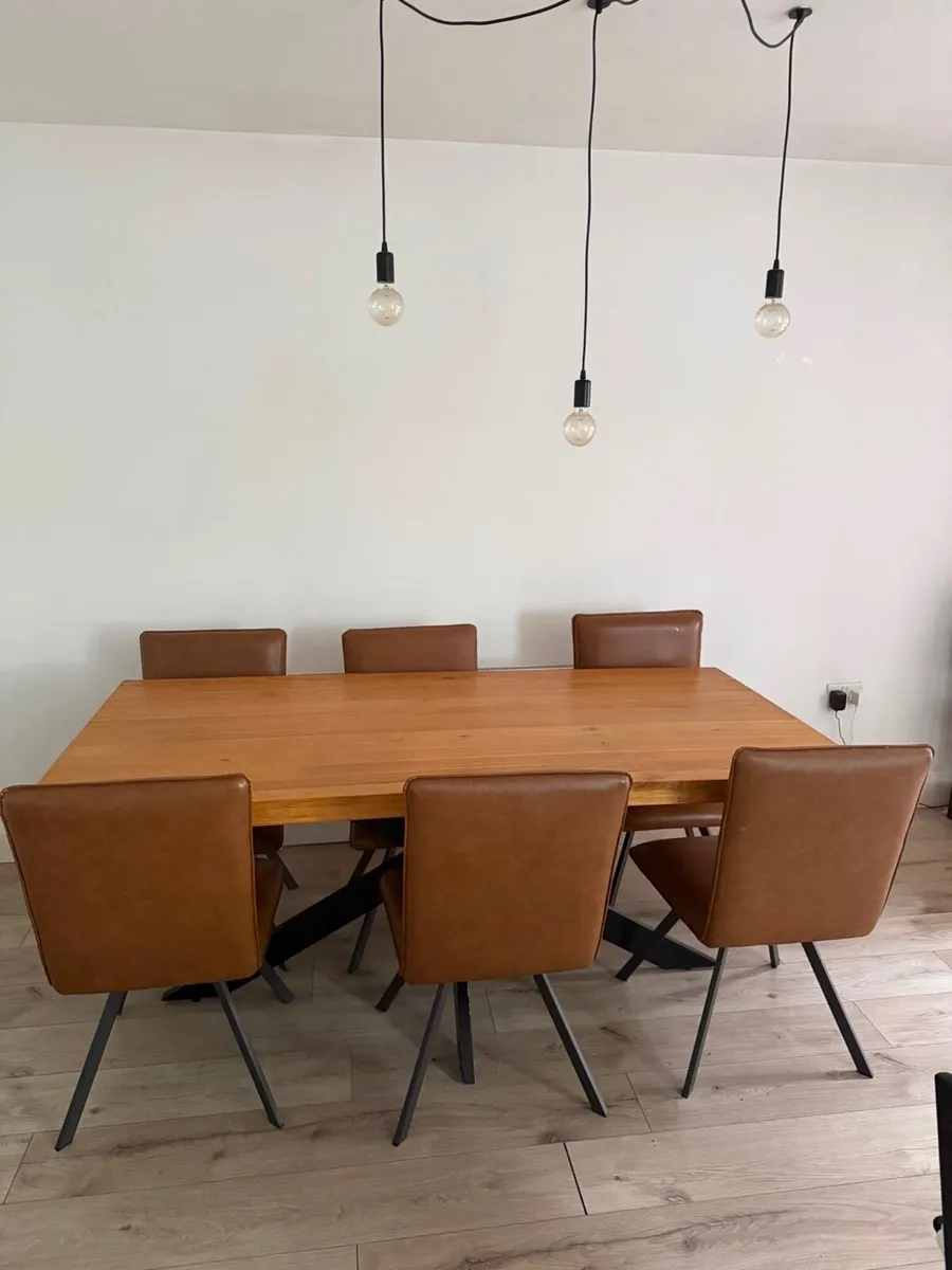 Dining table and chairs - Image 4