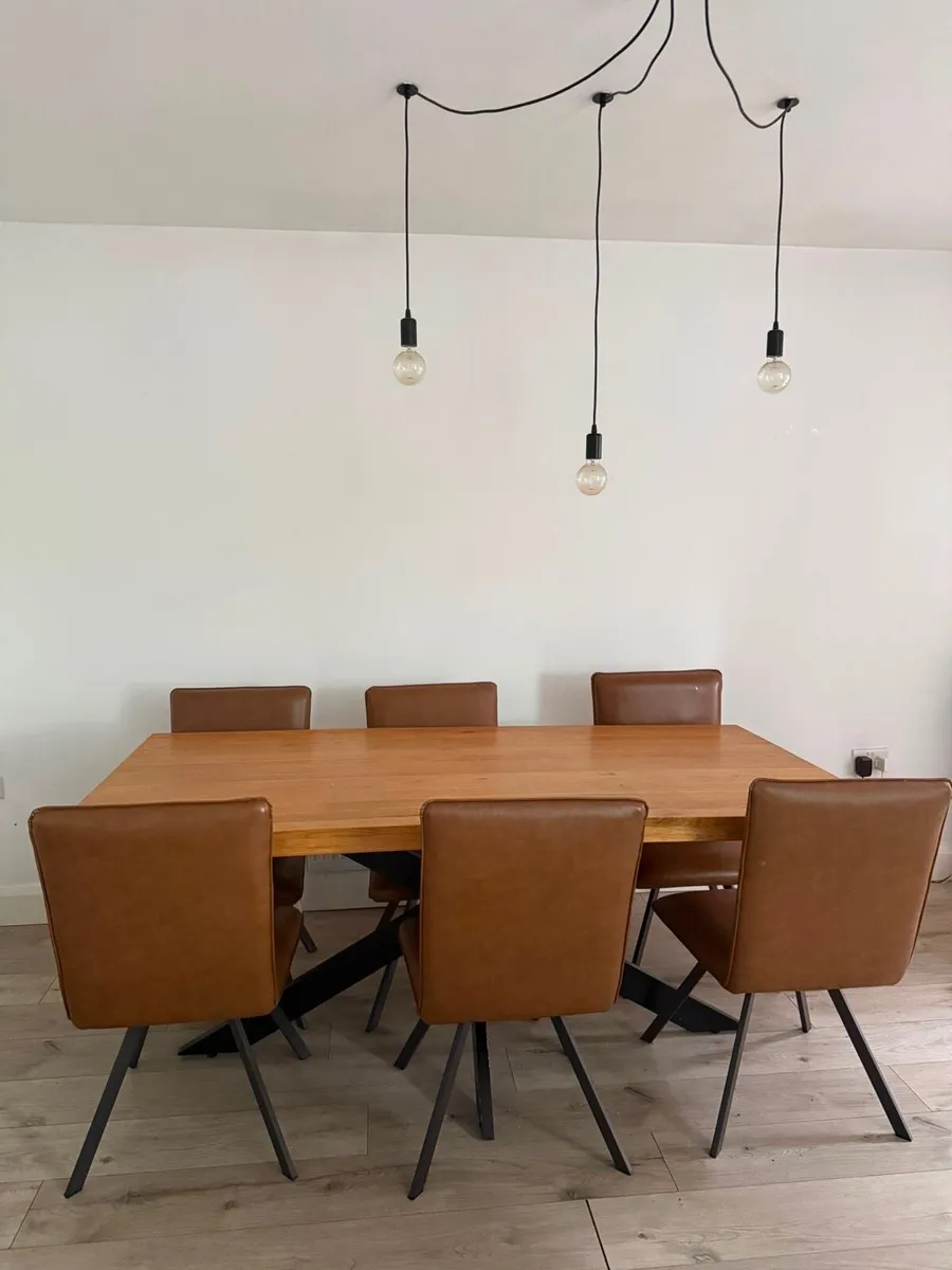 Dining table and chairs - Image 2