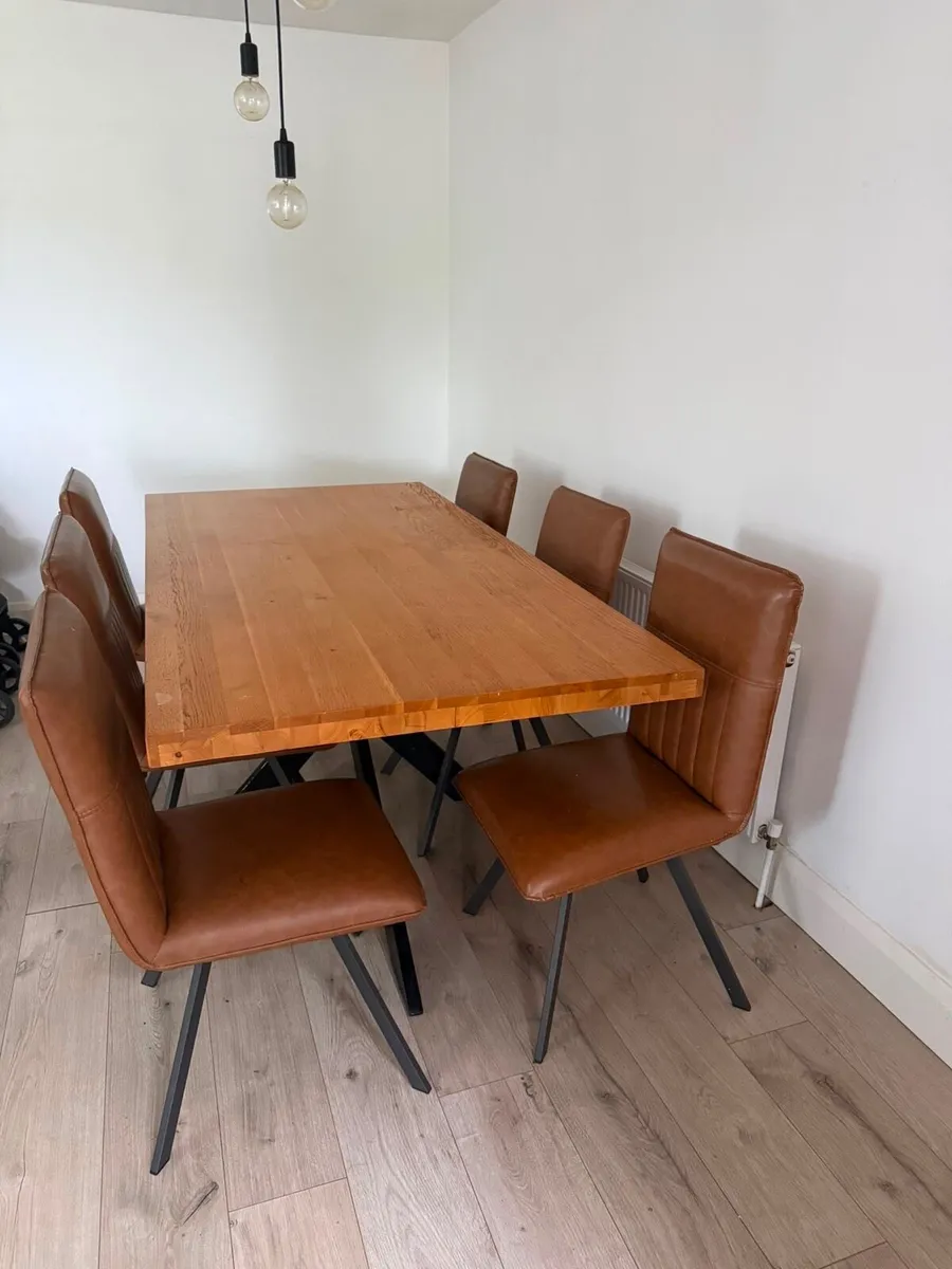 Dining table and chairs - Image 3