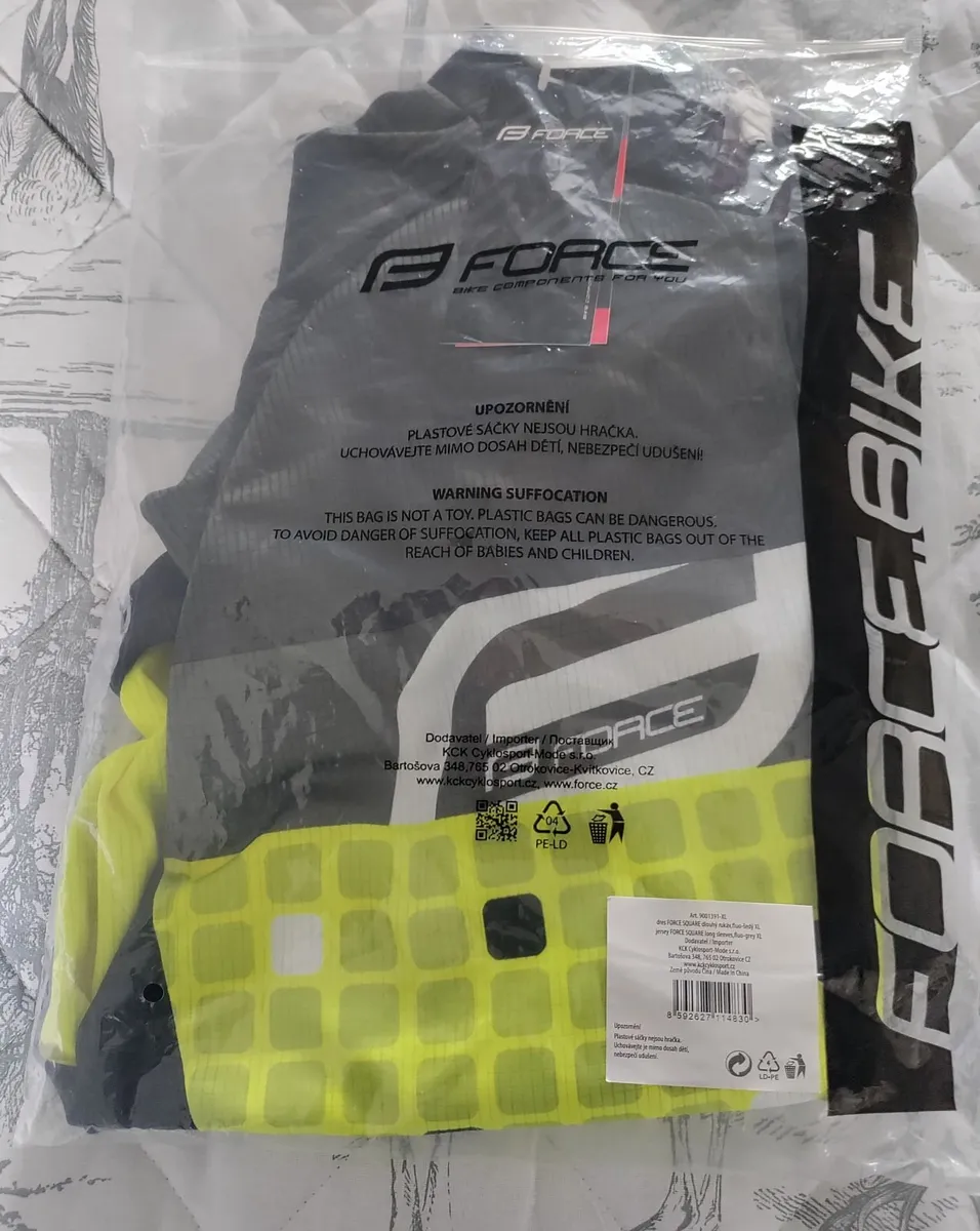 Force L/S Cycling Jersey XL New - Image 3