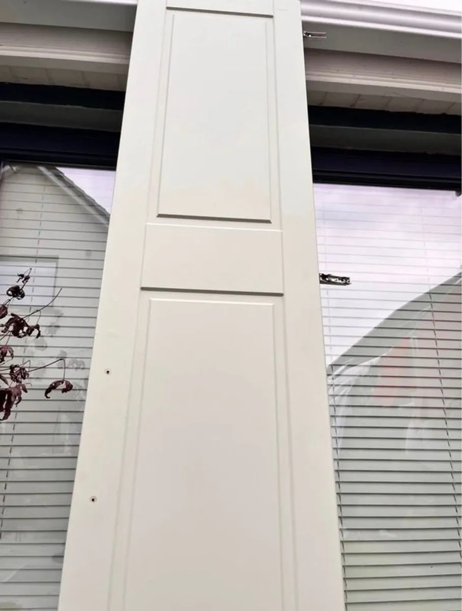 REDUCED - Farrow & Ball Painted Wardrobe Doors - Image 1