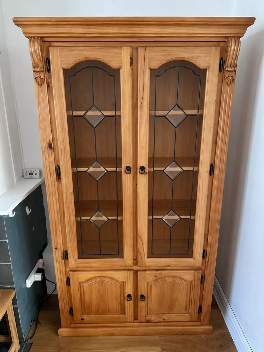 Glass Cabinet Unit For Sale - Image 1