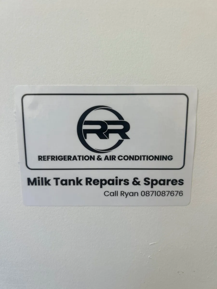 Milk tank repairs and spares.
