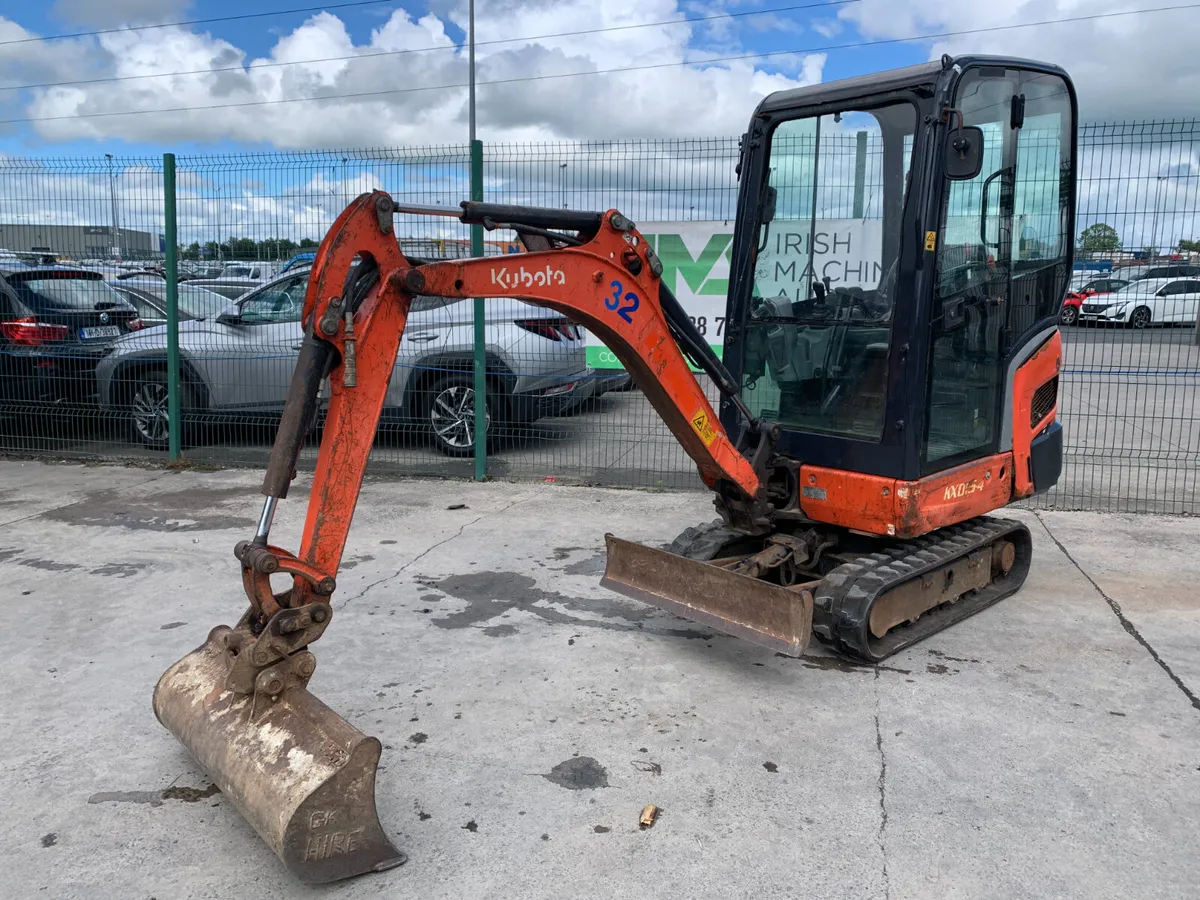 2014 KUBOTA KX015-4 MINI EXCAVATOR FOR AUCTION - Image 1