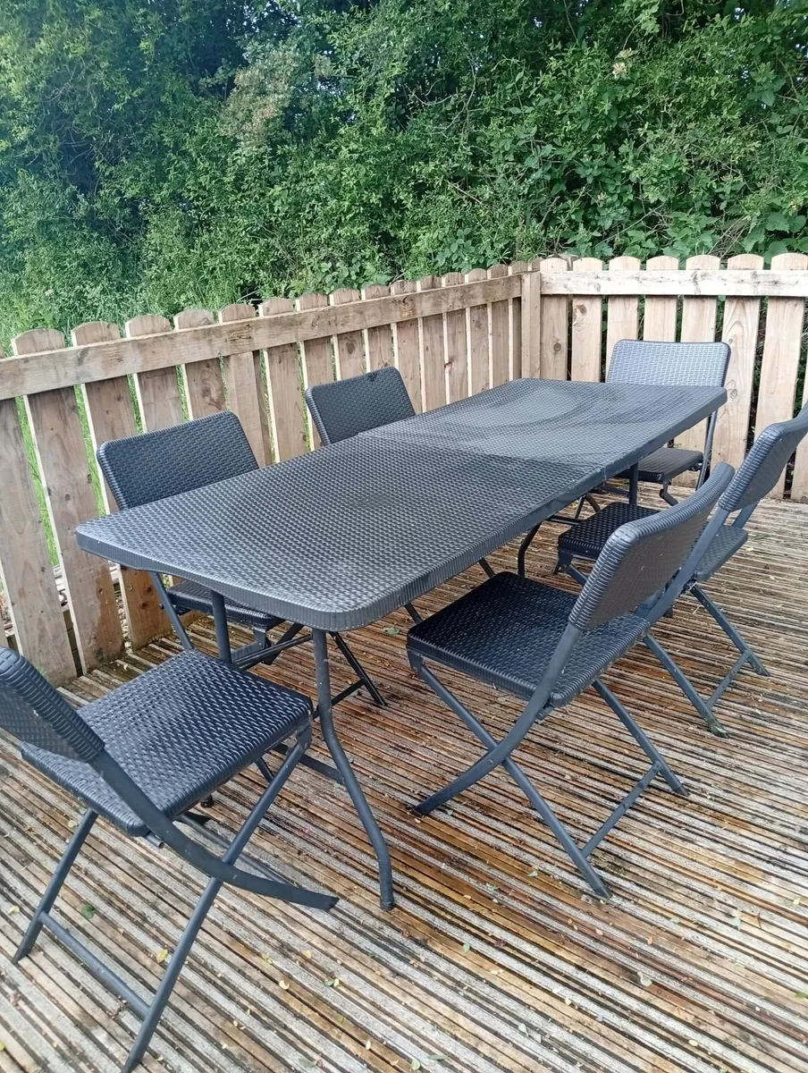 Garden Dining Set - Image 1