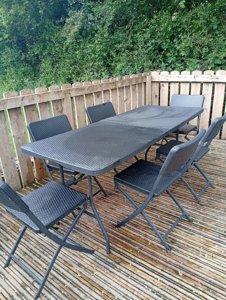Garden Dining Set - Image 3