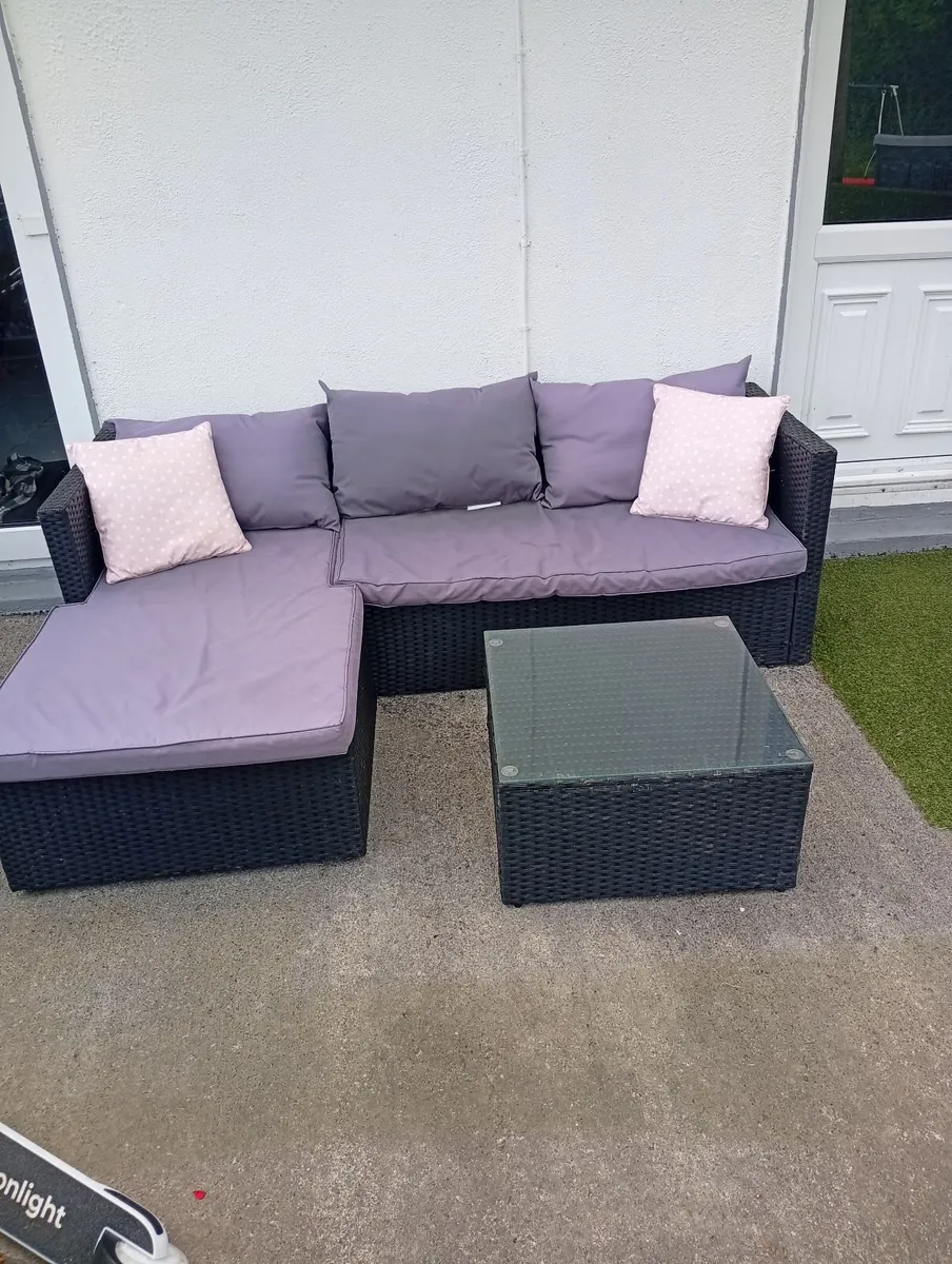 Garden Sofa Set - Image 1