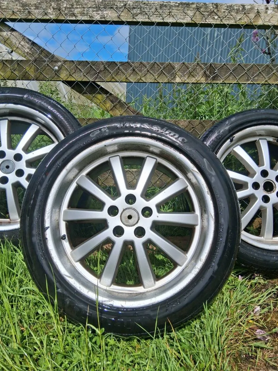 20 inch alloys plus tyres off RangeRover L322 - Image 2