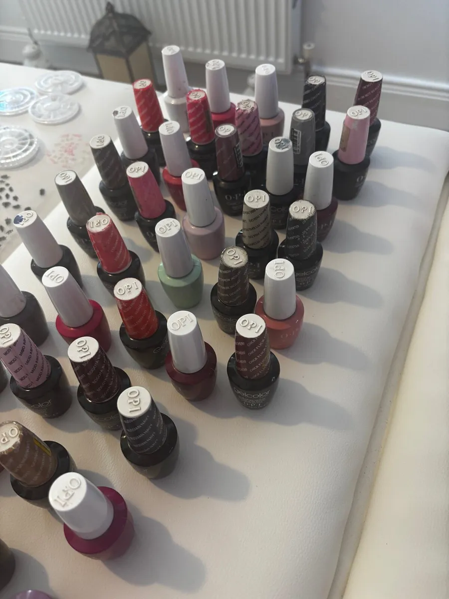 OPI Led Lamp & 47 OPI gel polishes & 10 other - Image 2