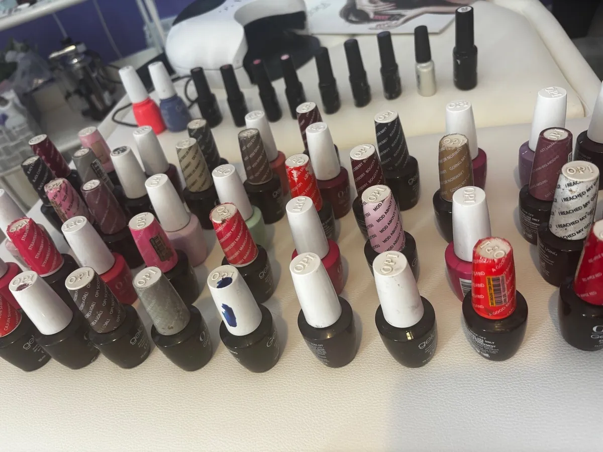 OPI Led Lamp & 47 OPI gel polishes & 10 other - Image 3