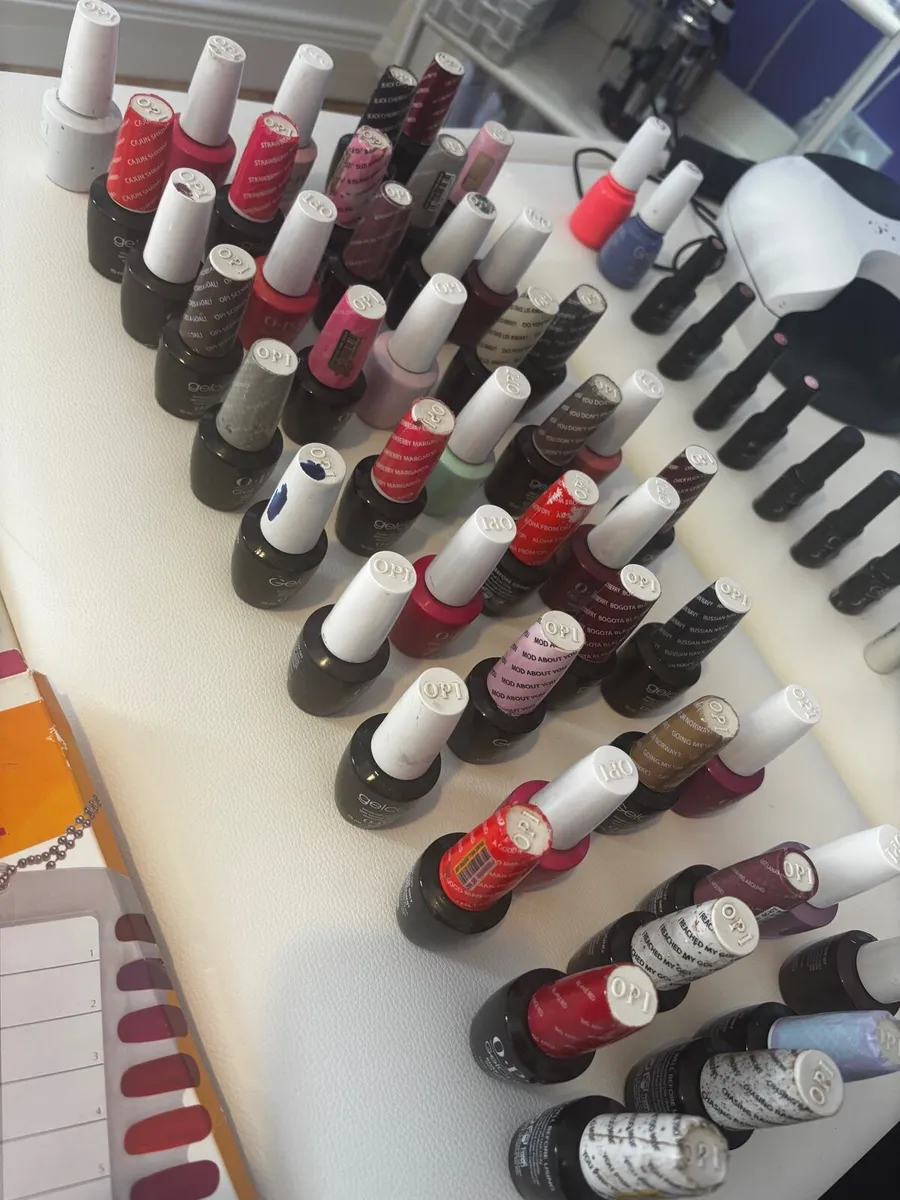 OPI Led Lamp & 47 OPI gel polishes & 10 other - Image 4