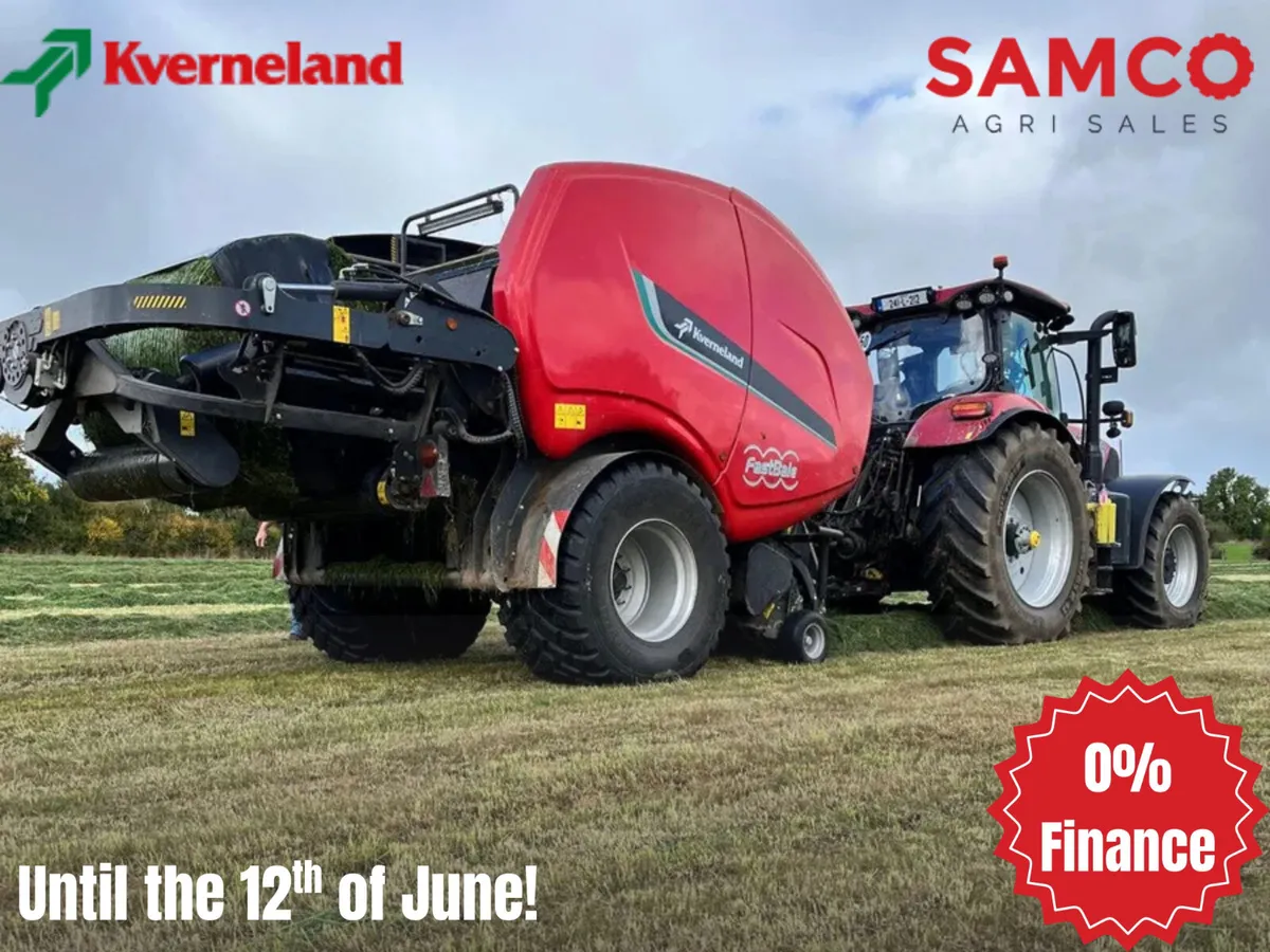 0% Finance - Kverneland Equipment - Image 1
