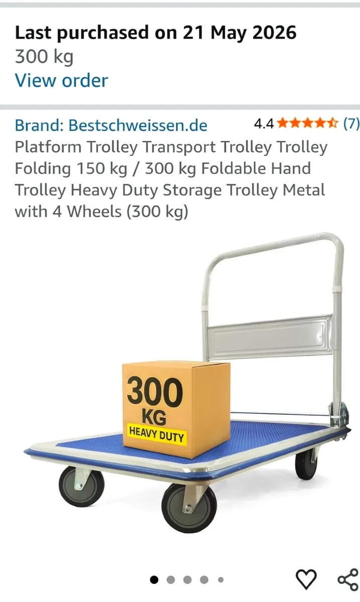 Platform transport trolley €50 - Image 1