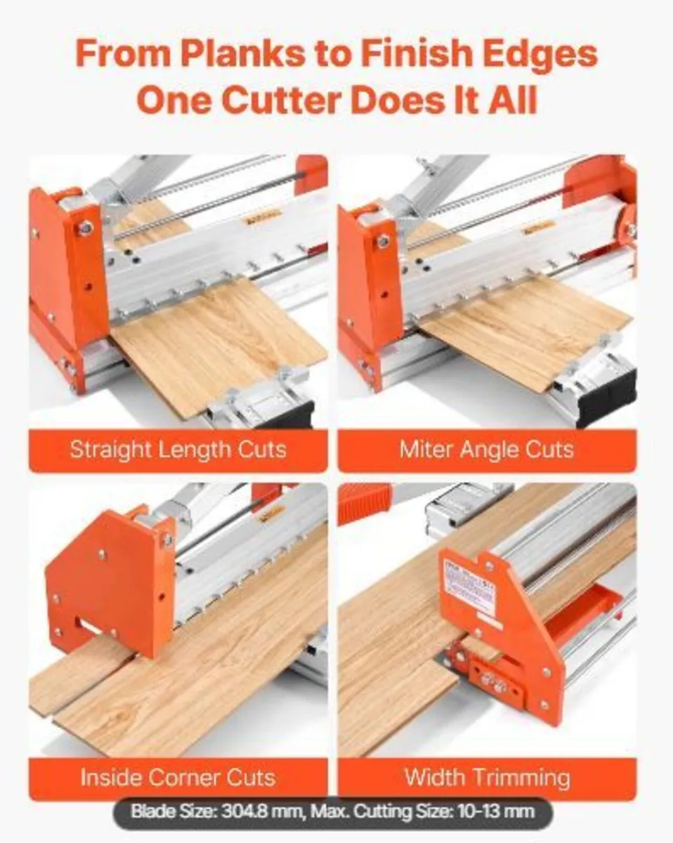 304.8mm Vinyl Floor Cutter, 12mm Thick Laminate - Image 2
