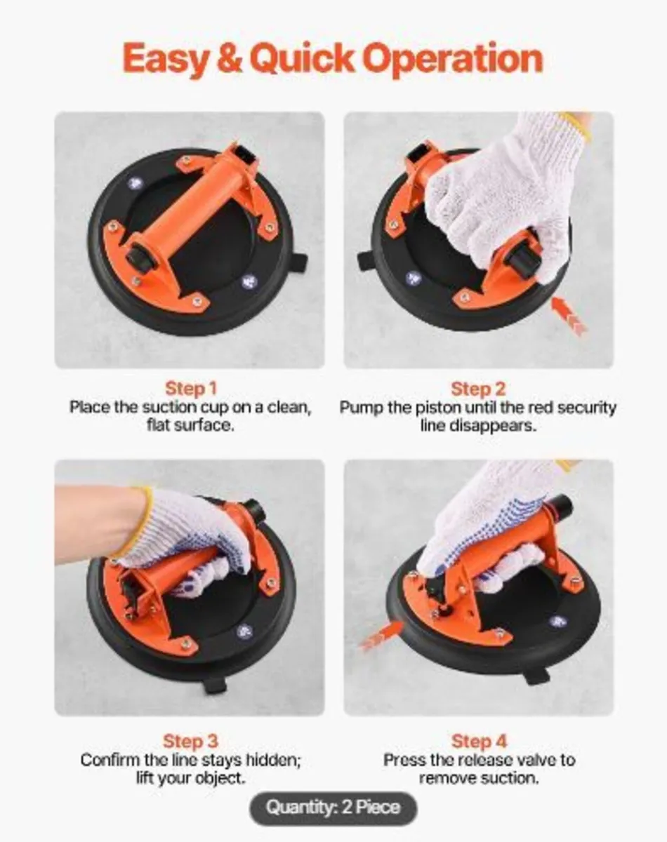 Vacuum Suction Cup, 203 mm - Image 4