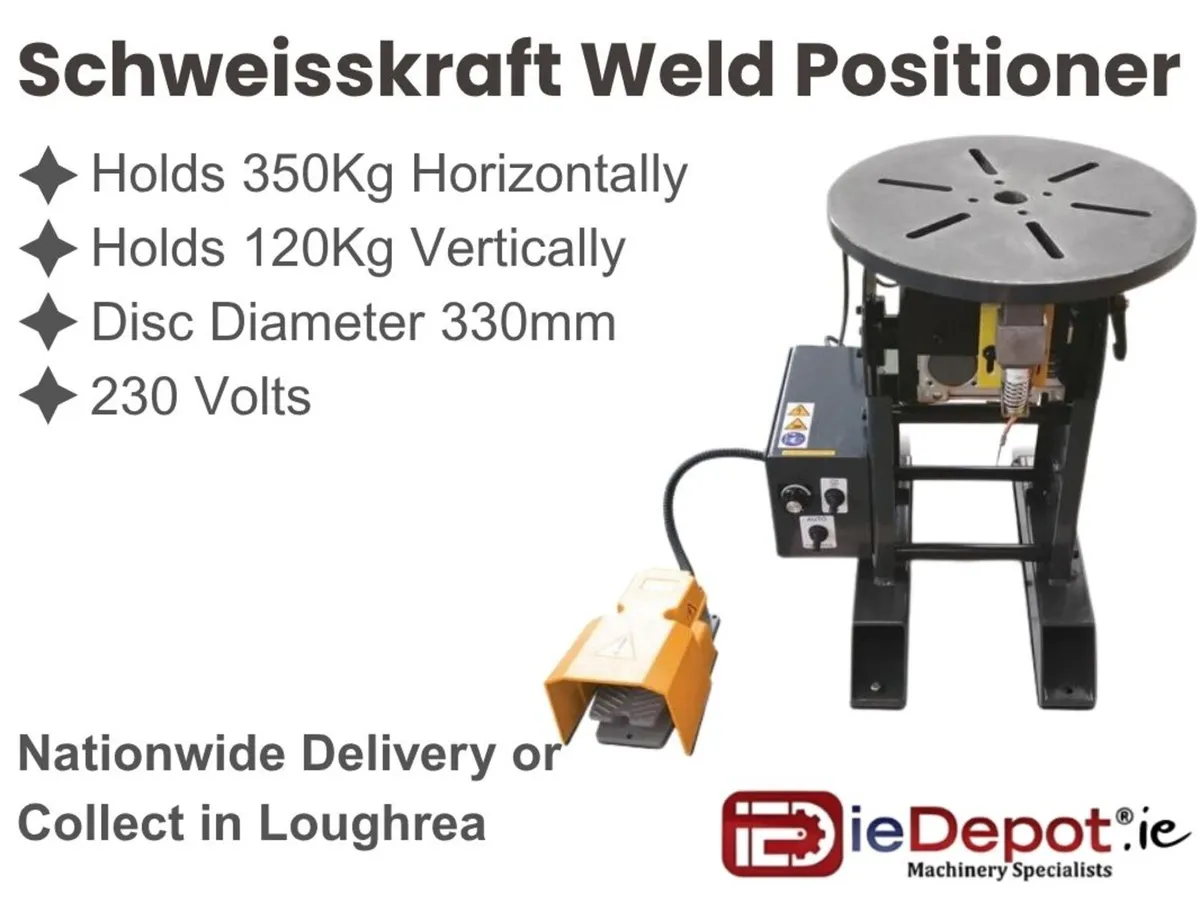 Welding Positioner - 350 Kgs