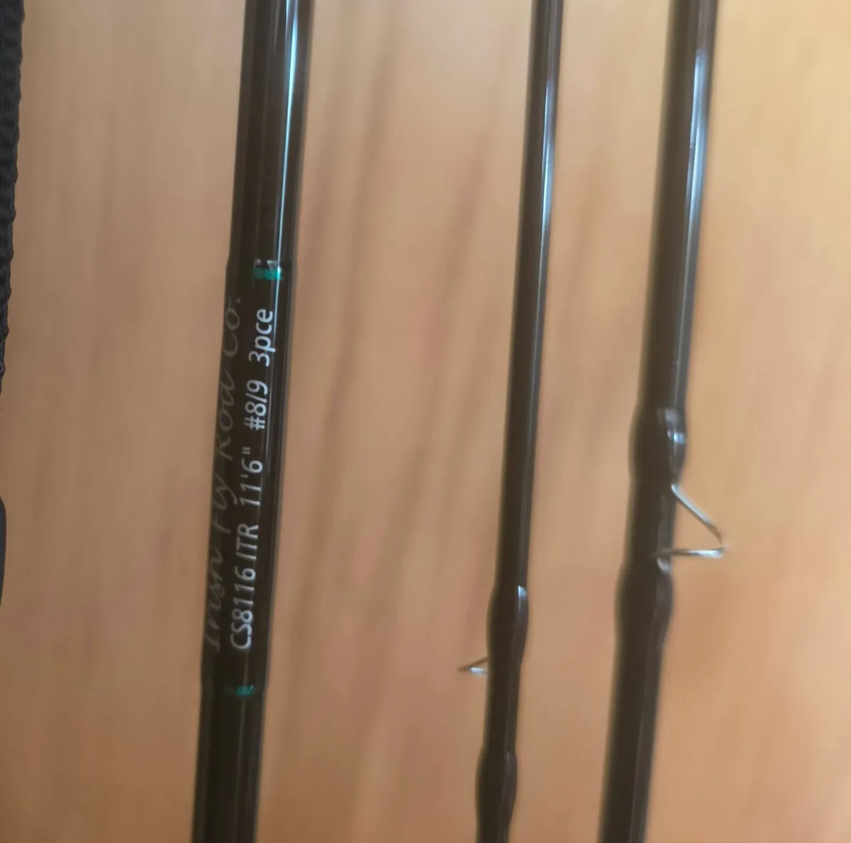 Irish fly rod co. 11'6" 8/9 3 piece rod and tube - Image 3