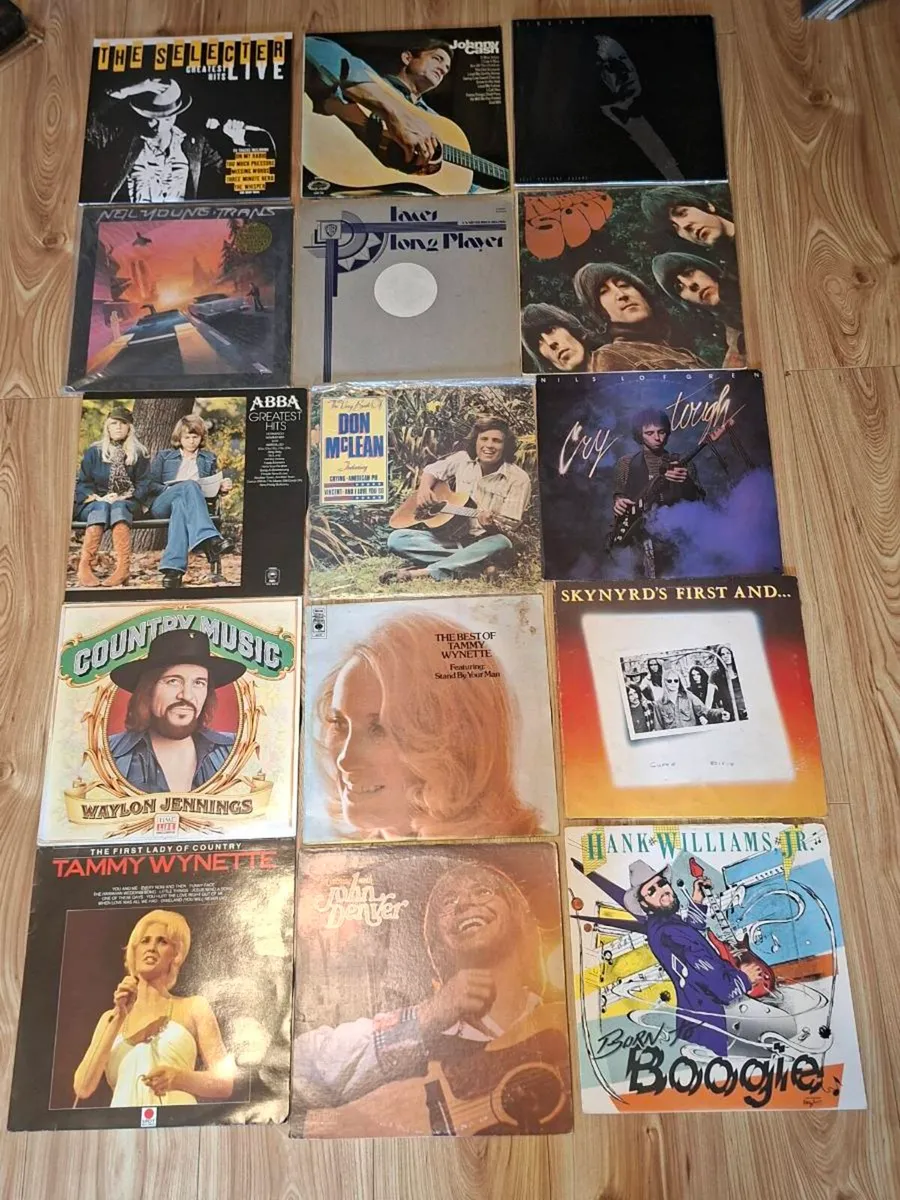 Vinal Albums + Cassettes - Image 1