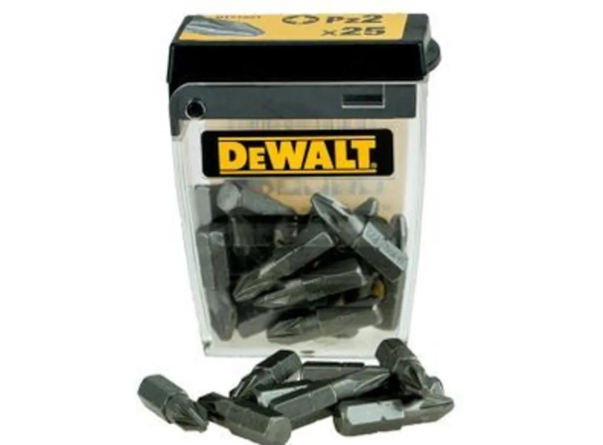 DeWalt DT71521-QZ 25mm PZ2 Standard Tic Tac 25pc