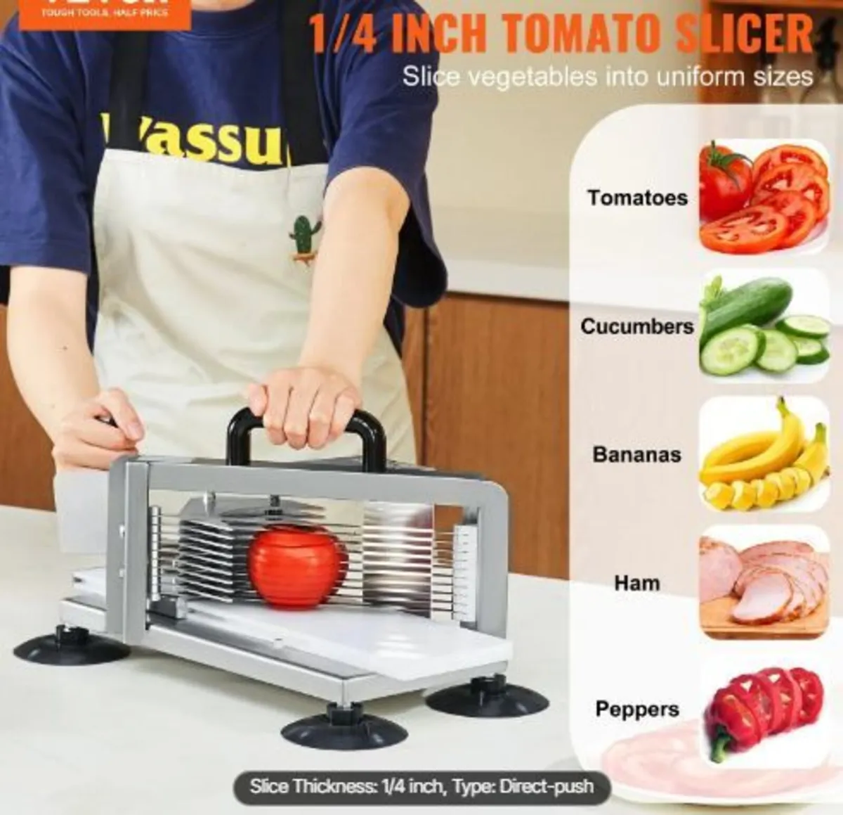 Commercial Tomato Slicer, 1/4 inch Tomato - Image 2