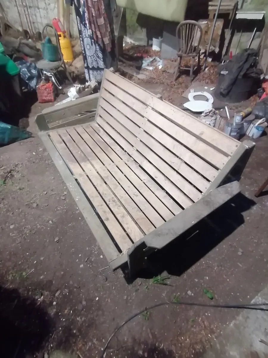 Free good quality wood futon New Ross futon compan - Image 3