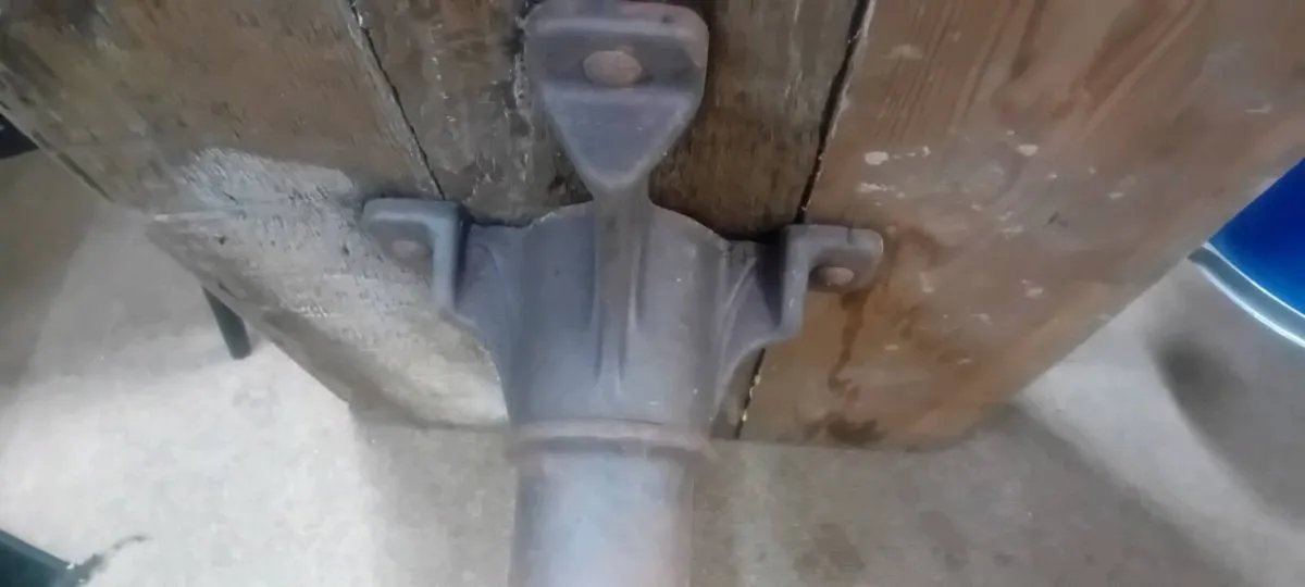 Antique Iron Tripod Table Base - Image 4