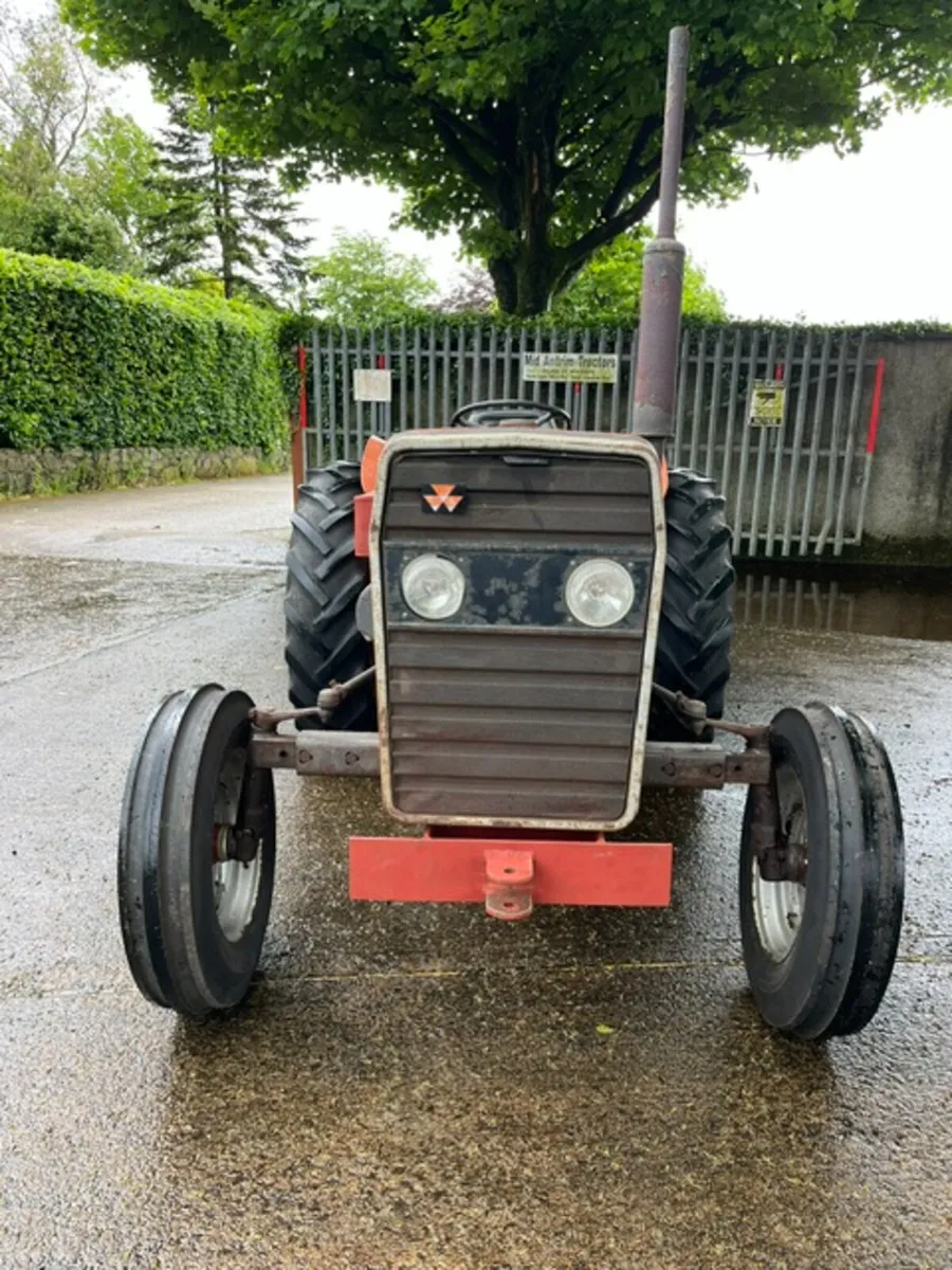 1988 Massey Ferguson 230 c/w Teagle Flail Mulcher - Image 4