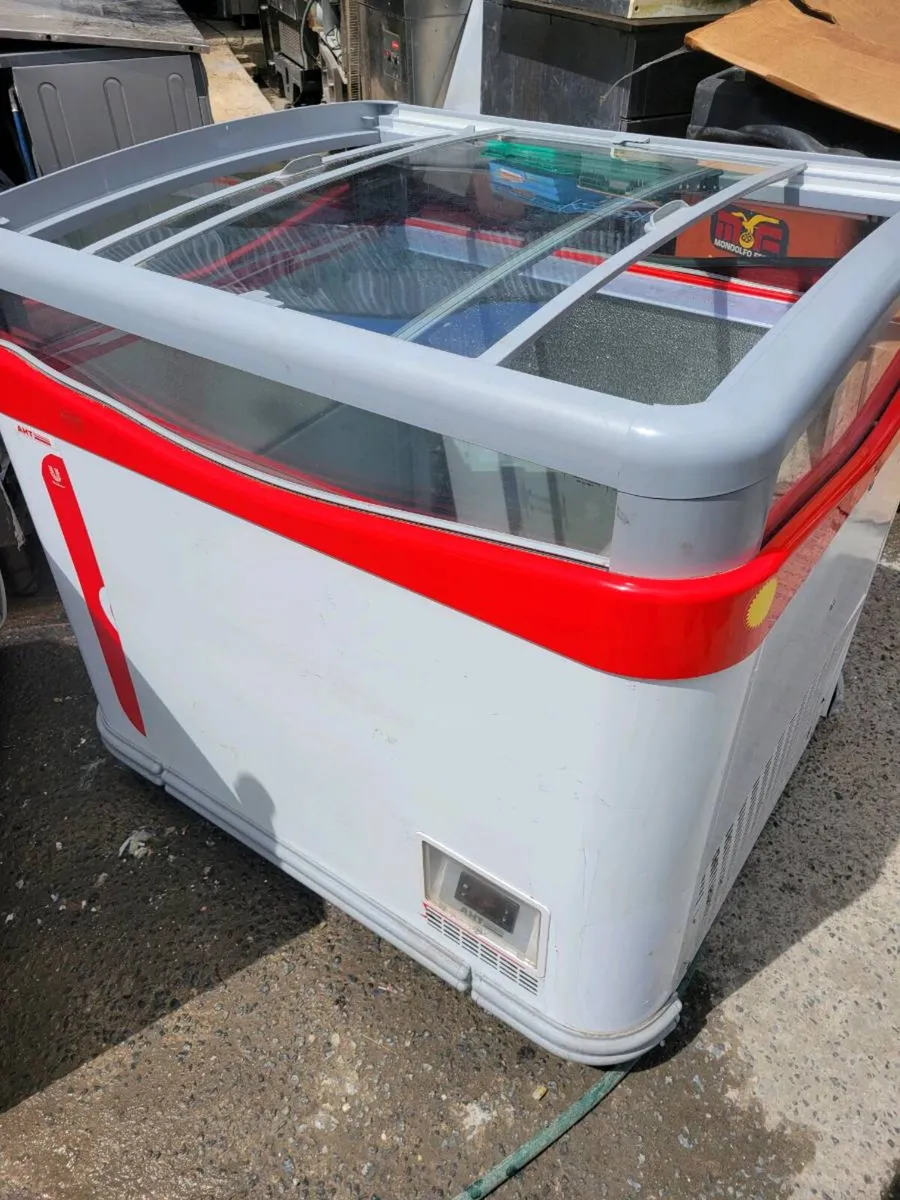 Freezer Glass Top Display Freezer AHT - Image 1
