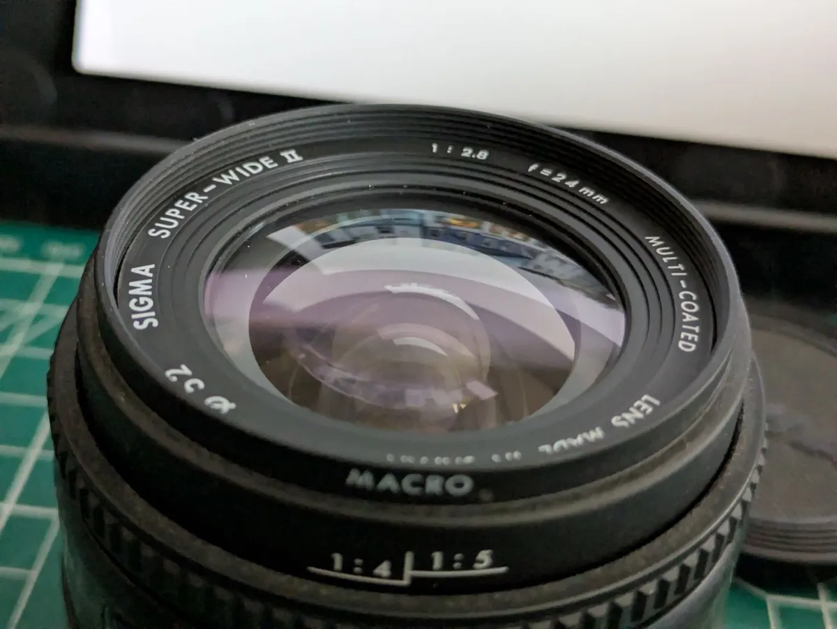 A mount Sigma Super-Wide II 24mm Macro AF lens - Image 3