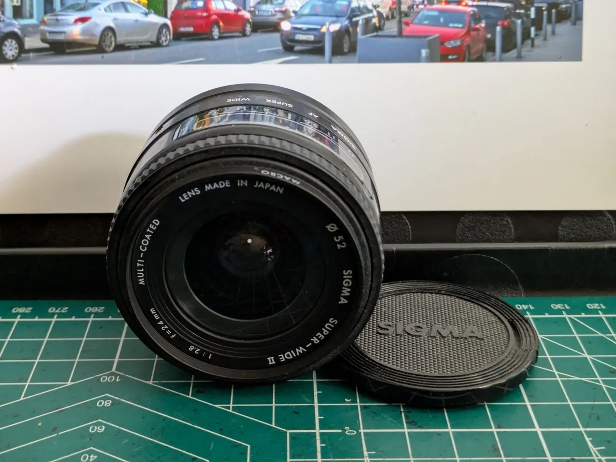 A mount Sigma Super-Wide II 24mm Macro AF lens - Image 4