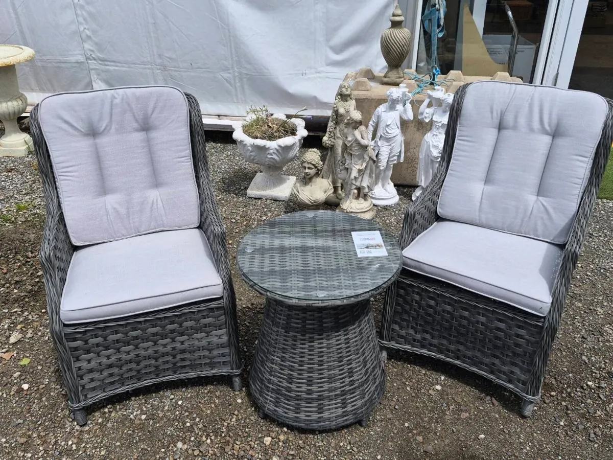 Garden chairs and table