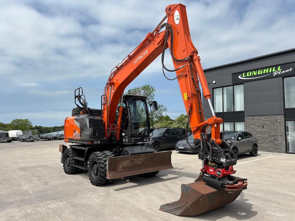 HITACHI ZX150W-7 WHEELED EXCAVATOR - Image 4