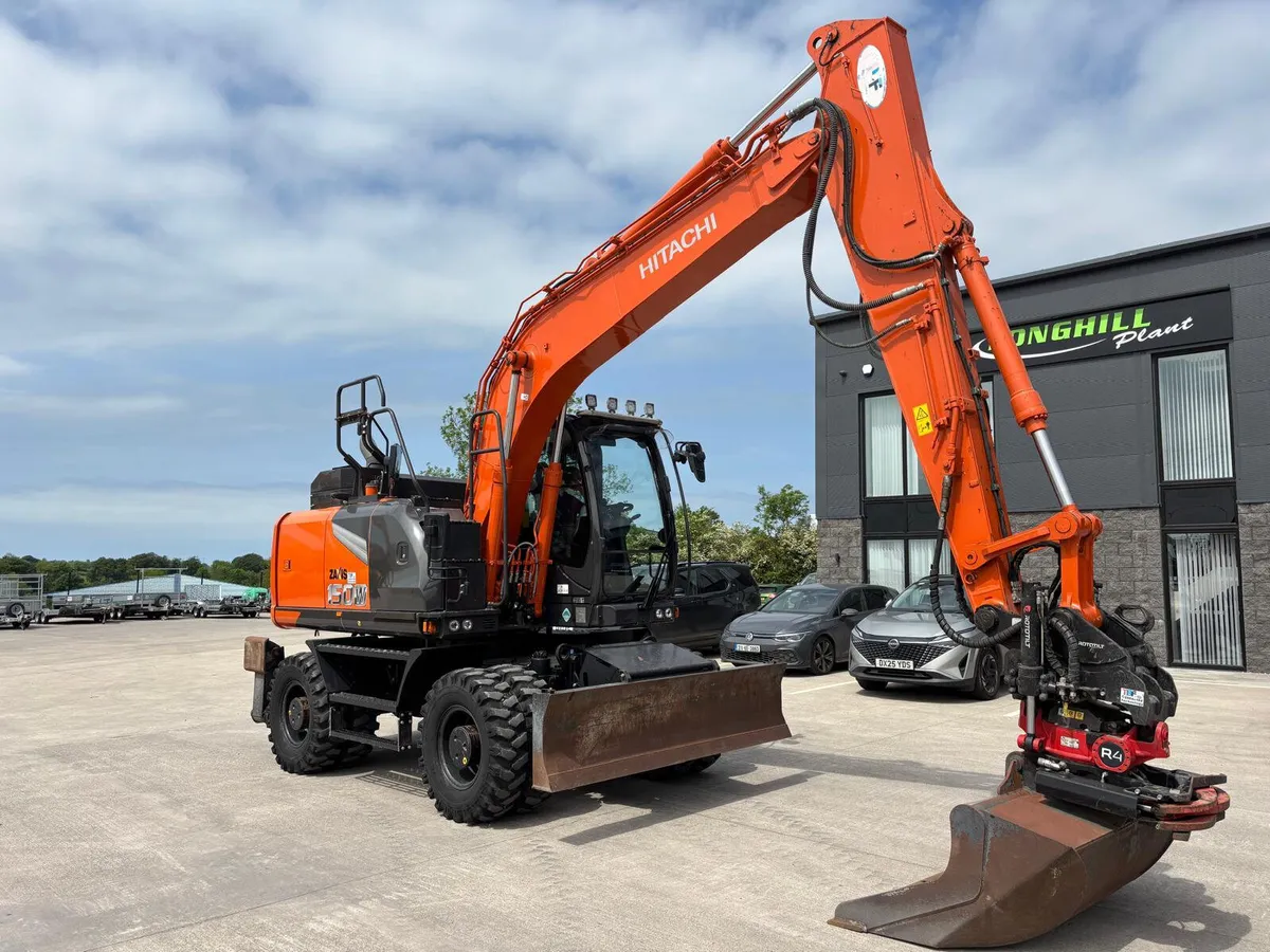 HITACHI ZX150W-7 WHEELED EXCAVATOR - Image 3