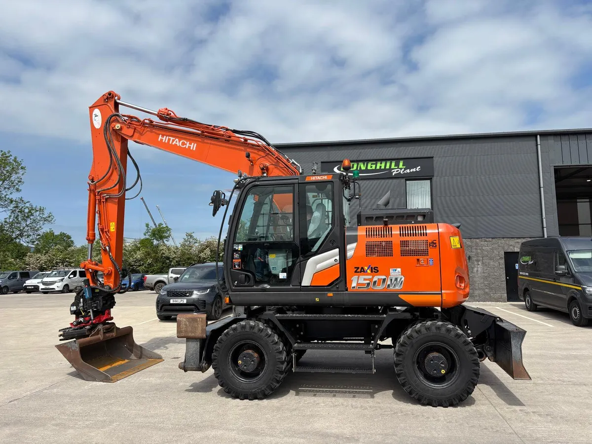 HITACHI ZX150W-7 WHEELED EXCAVATOR - Image 1