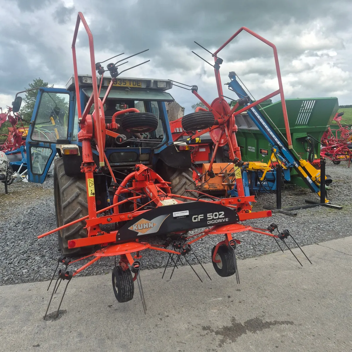 Kuhn GF502 Digidrive Tedder - Image 2