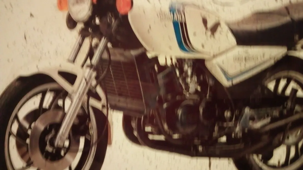 Yamaha RD 350 LC tin metal sign - Image 4